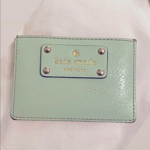 Kate Spade Card Holder Mint